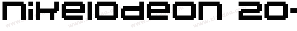 nikelodeon 20字体转换
